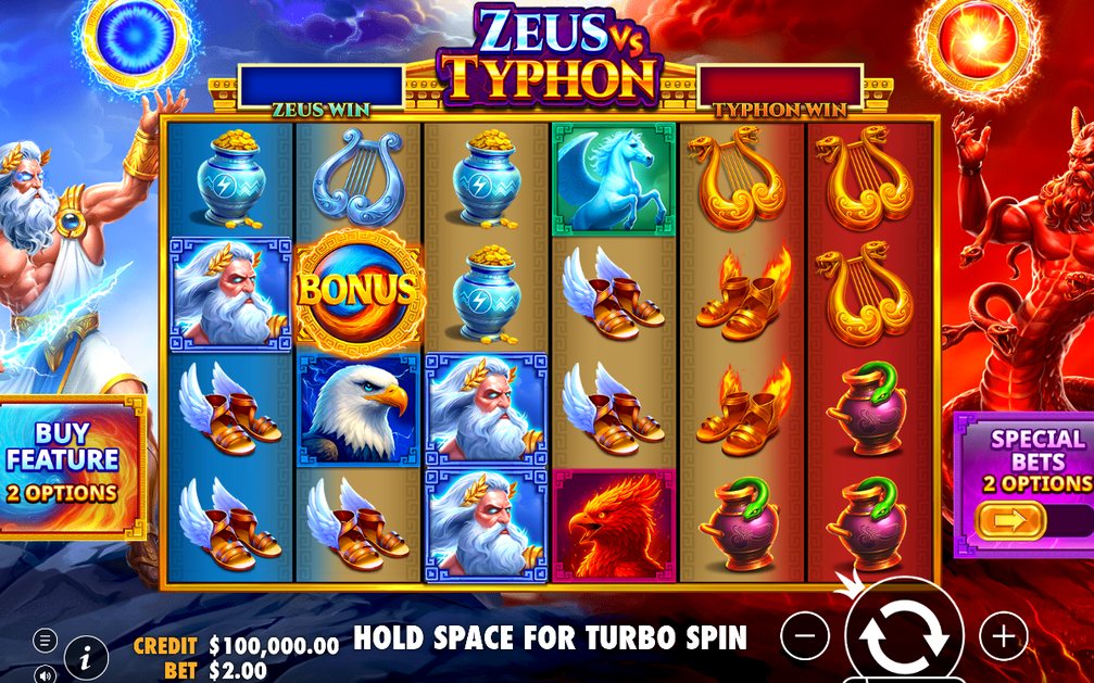 Zeus vs Typhon